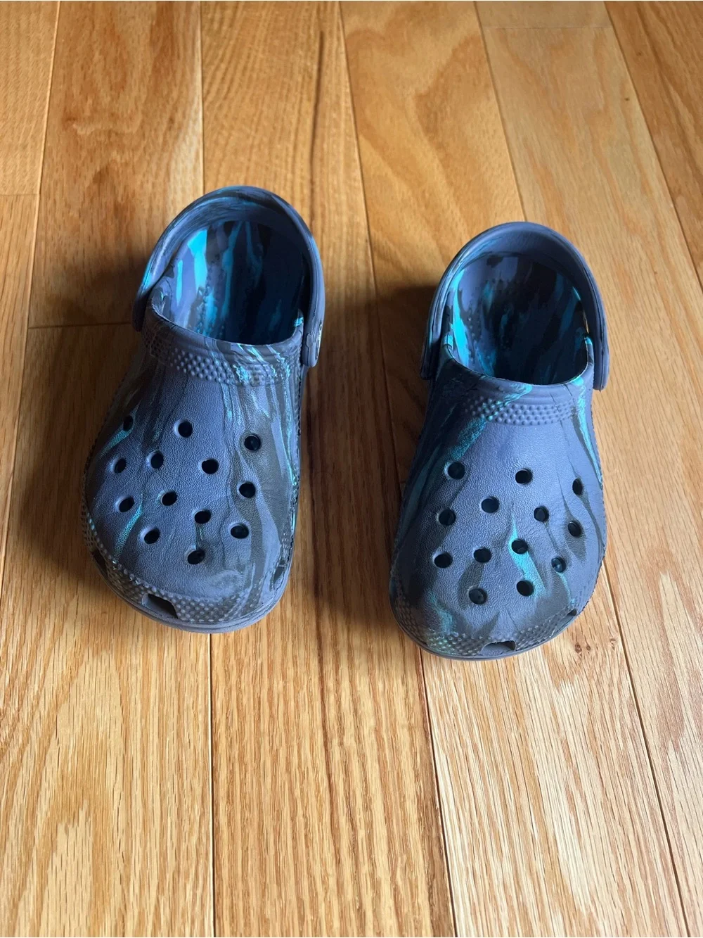 CROCS Boys Blue Camo